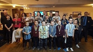 Junior Golfers awards evening